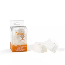 Košíčky na muffiny 25 ks biele