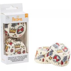 Košíčky na muffiny 36 ks rytierom