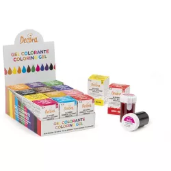 Gélové farby 12 ks 28 g
