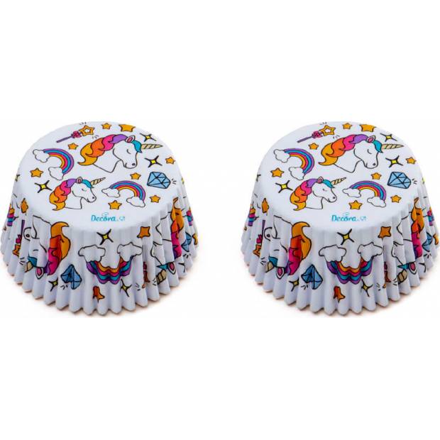 Košíčky na muffiny 36 ks jednorožec unicorn
