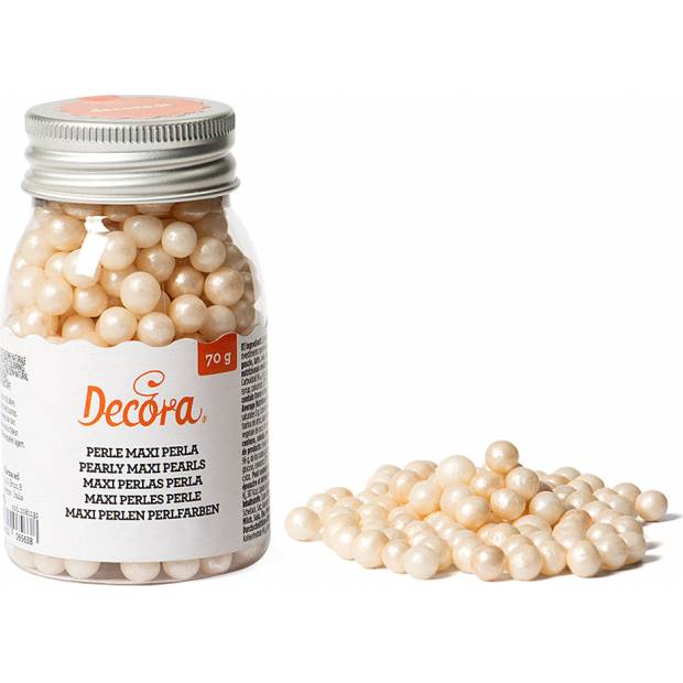Cukrové ozdoby perleťové perly 70 g
