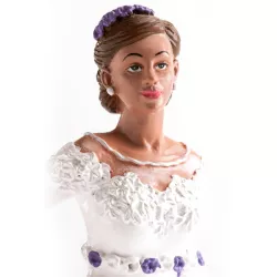 Svadobná figúrka na tortu 16 cm madam