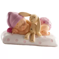 Figúrka na tortu spiacemu dievčatku