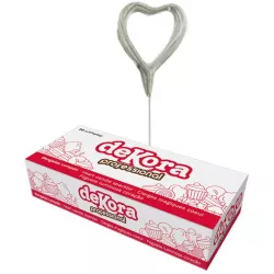 Draždičky na dort srdce balenie 20ks