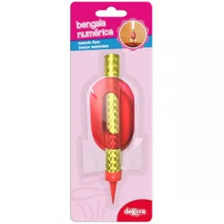 Dortová fontána s číslom 0