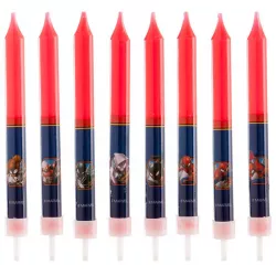 Dortové sviečky Spiderman 9 cm