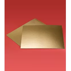 Podložka na koláč 25x25 cm zlatá