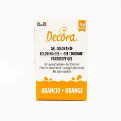 Gélová farba oranžová 28 g