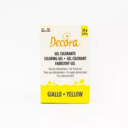 Gélová farba žltá 28 g