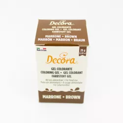 Gélová farba hnedá 28 g