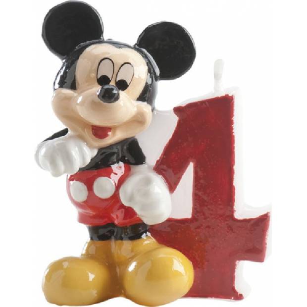 Tortová sviečka Mickey 6,5 cm číslo 4