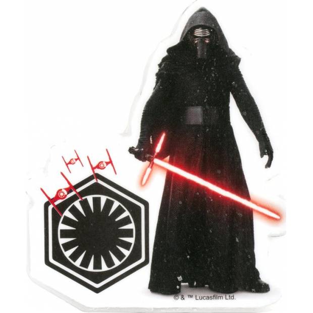 Tortová sviečka 7,5 cm Star Wars The Force Awakens