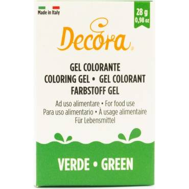 Gélová farba zelená 28 g