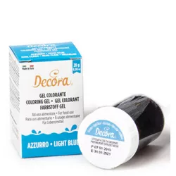 Gélová farba svetlomodrá 28 g