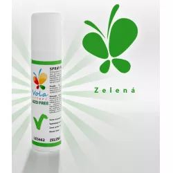 Farba v spreji pastelová na čokoládu AF (zelená) 100 ml