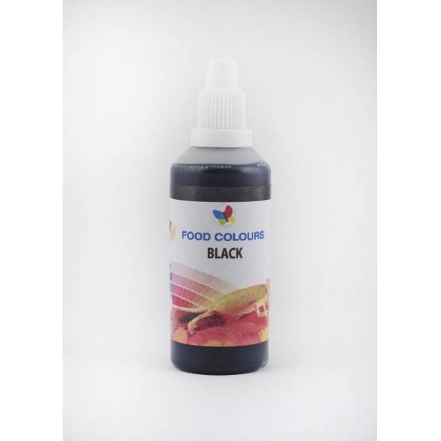 Airbrush farba Black (60 ml) čierna