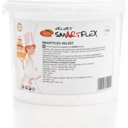 Smartflex Velvet Mandle 4 kg (Potahovacia a modelovacia hmota na torty) 0042 dortis