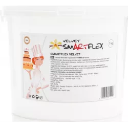 Smartflex Velvet Vanilka 7 kg (Potahovacia a modelovacia hmota na torty) 0049 dortis