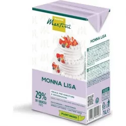 Rastlinná šľahačka bez laktózy Monna Lisa (1 l) 29%