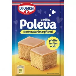 Poleva v prášku citrónová príchuť (100 g) DO0025 dortis