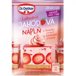 Dr. Oetker Jahodová smotanová náplň (50 g) DO0054 dortík