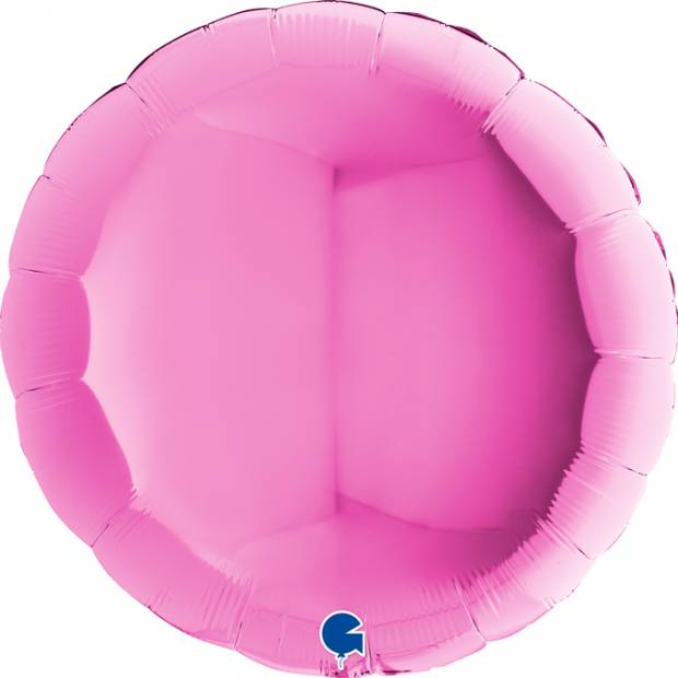 Nafukovací balónik okrúhly 91 cm ružový