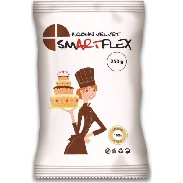 Smartflex Brown Velvet Vanilka 0,25 kg vo vrecúšku 0233 dortis