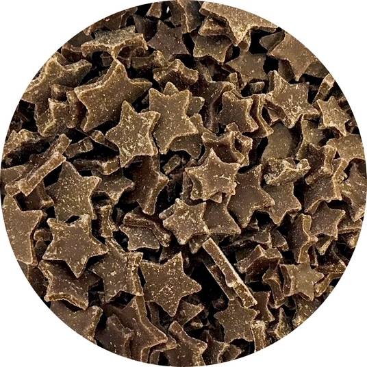 Čokoládové hviezdičky mliečne 8 - 15 mm (50 g) CARZ10-08 dortis