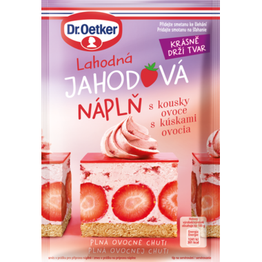 Dr. Oetker Jahodová smotanová náplň (50 g) DO0054 dortis