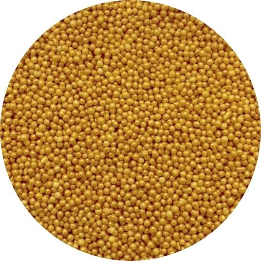 Cukrový máčik zlatý (50 g) FL25825-1 dortis