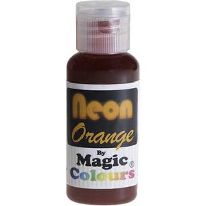 Gélová neónová farba Magic Colours (32 g) Neon Orange NERNG dortis
