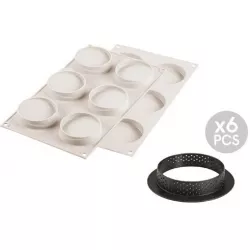 Silikónová forma na pečenie 3D Mini Tarte Glam