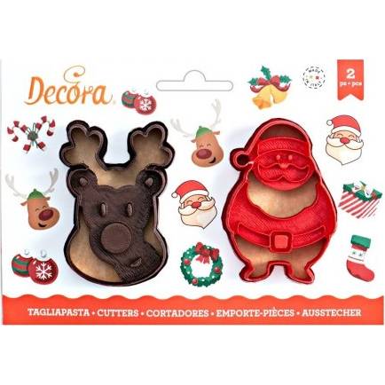 Vykrajovačka sob a Santa Claus 8 cm