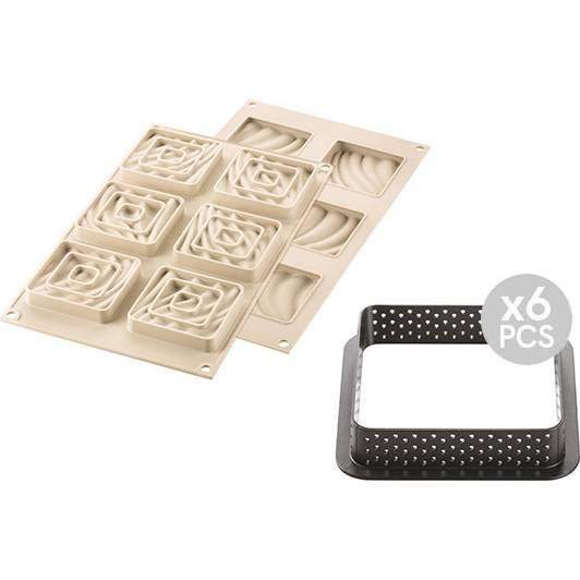 Silikónová forma na pečenie 3D Mini Tarte Sand