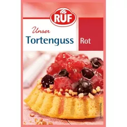 Želatína v prášku - červená 3×12 g