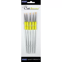 Cukrárske štetce na zdobenie 5 ks tenké