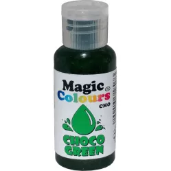 Gélová farba do čokolády Magic Colours (32 g) Choco Green CHOGRN dortis