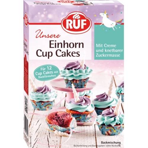 Zmes na farebné Cupcakes - Unicorn 365 g