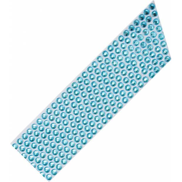 Diamantový ozdobný pás modrý 1 m