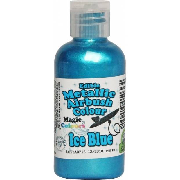 Airbrush farba perleťová Magic Colours (55 ml) Ice Blue ABMBLU dortis