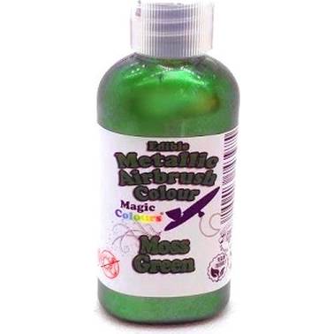 Airbrush farba perleťová Magic Colours (55 ml) Moss Green ABMMSS dortis