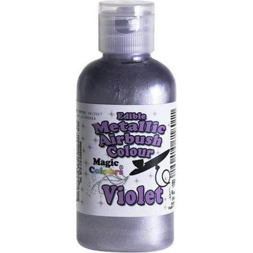 Airbrush farba perleťová Magic Colours (55 ml) Violet ABMVLT dortis