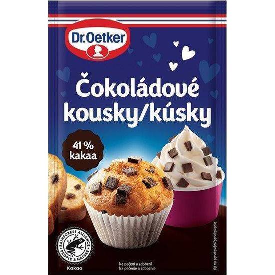 Dr. Oetker Čokoláda kúsky 41% (70 g)