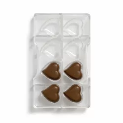 Forma na čokoládu srdce