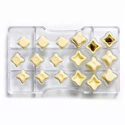 Forma na čokoládu hviezdy 20×12×1,2 cm