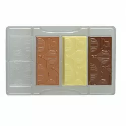 Forma na čokoládu lietajúci balón