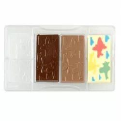 Forma na čokoládu lietadla