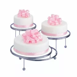 Stojan na koláče 3 ks