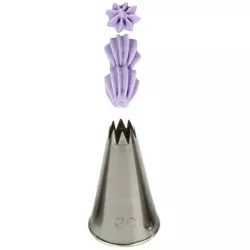 Cukrárska zdobiačka špiatka rezaná 20