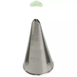 Cukrárska zdobiaca špička 65 na lístky